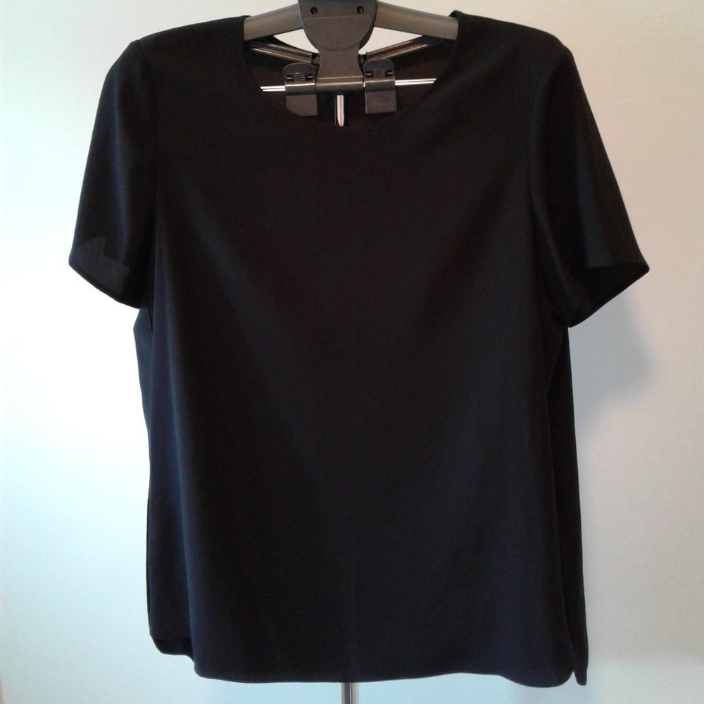 Lord & Taylor Black Blouse XL